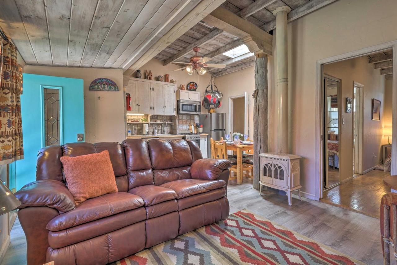 Authentic Adobe Abode Less Than 1 Mile To Sante Fe Plaza! Санта-Фе Экстерьер фото